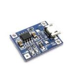 ماژول شارژر باطری لیتیوم 1 امپر MICRO USB TP4056