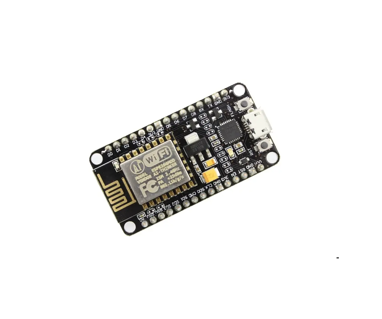 11042-02-124820-2102-0d7b16 NODE MCU WIFI 8266 CP2102 ماژول