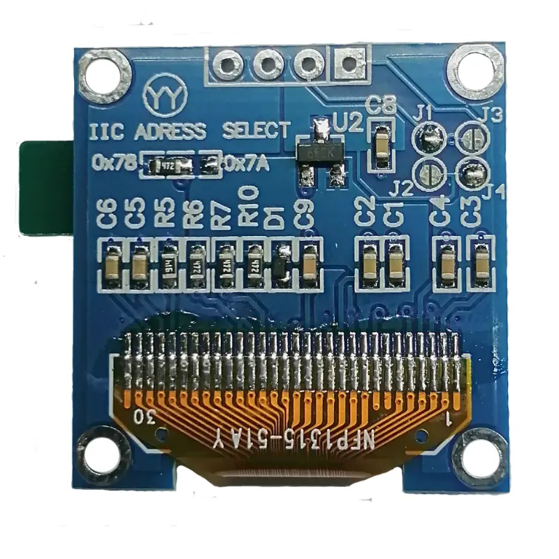 11502-240414-125902-1-6647f7 OLED 64*128 0.96INCH I2C ماژول سفید