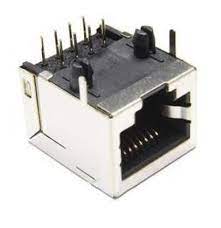 3862-003-122222-rg45-1a2577 سوکت شبکه 8 پین روبردی عمود RG45