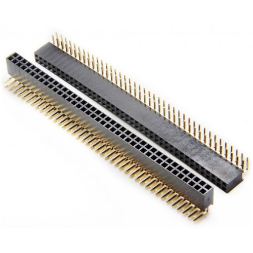 4584-003-024842-رایت-76236a PIN HEADER 2*40 مادگی رایت