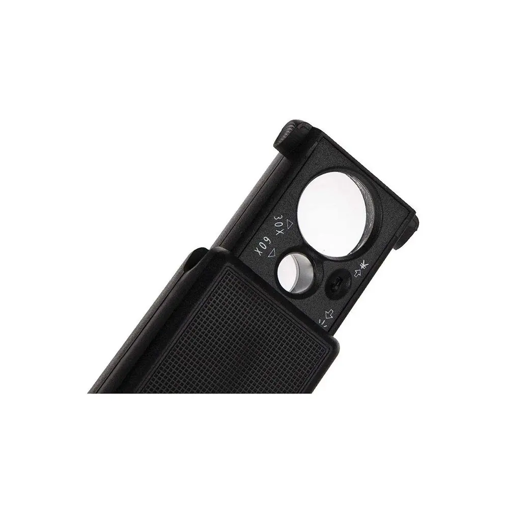 6007-124-112214-ذره-بین-دستی-مدل-mg9881-5-magnifier-9881-30x-60x-12mm-21mm-eb65cf ذره بین کشویی چراغدار MG9881