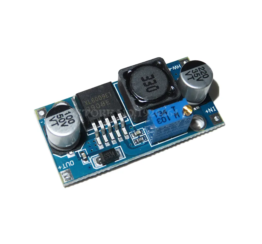 6195-104-025806-xl6009-lm2577-242aab ماژول افزاینده ولتاژ LM2577 DC DC STEP UP XL6009
