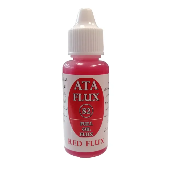 مایع فلکس قرمز رنگ مخصوص استیل ATA FLUX S2