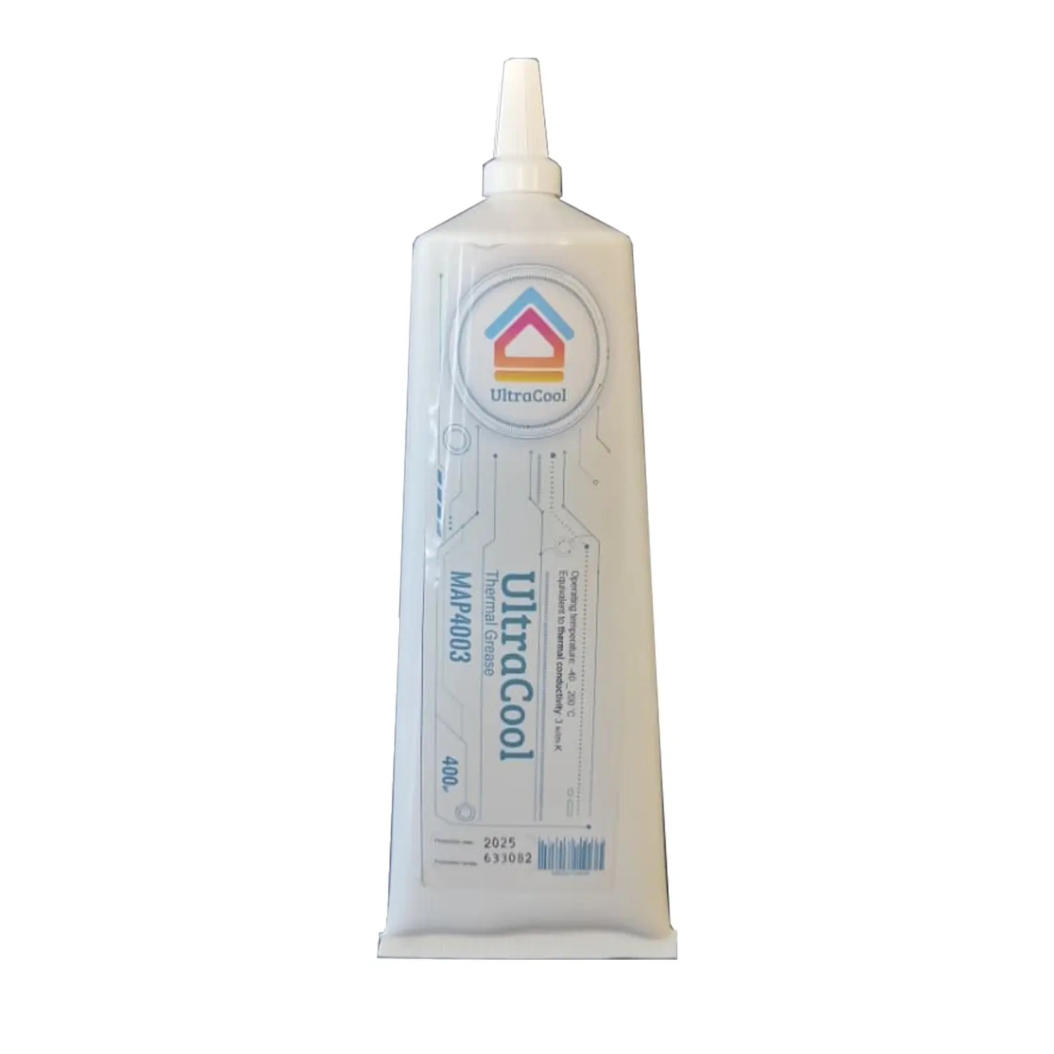 73780-250812-095300-sae2-835192 خمیر سیلیکون 400 گرمی تیوپی ULTRACOOL MAP4003