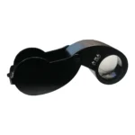ذره بین تاشو مشکی با چراغ MG21016B 40X UV