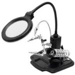 ذره بین گیره دار با پایه هویه و ال ای دی ZD 10Y