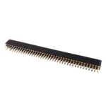 PIN HEADER 2*40 1.27MM مادگی