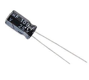 8491-717-011128-e100uf25v-93de44 E 100UF 25V 100 25