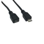 افزایش طول سی سانتی USB A نری به MINI USB