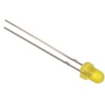 LED 3MM زرد مات