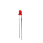LED 3MM قرمز مات