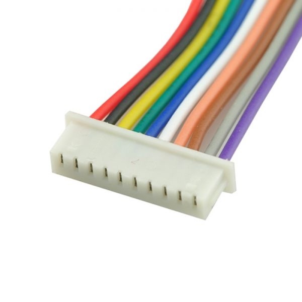 9709-821-110632-10-سیم-دار-980013 کانکتور 10 پین سیم دار XH10