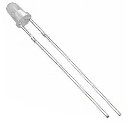 LED 3MM قرمز شفاف